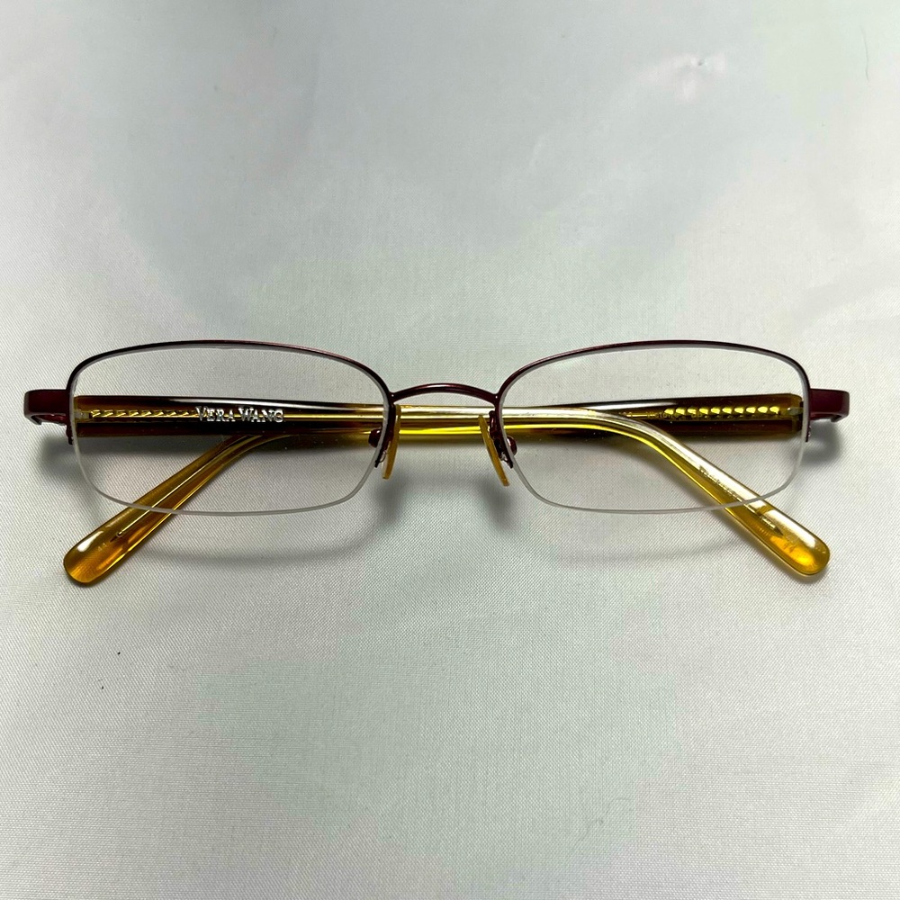 Vera Wang Victoire Copper Eyeglasses - Frames Only